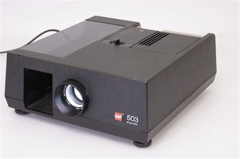 Gaf 503 Synchro Slide Projector Massi