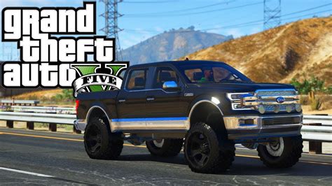 Lifted 2018 Ford F150 Offroading Gta 5 Real Hood Life 2 187 Youtube