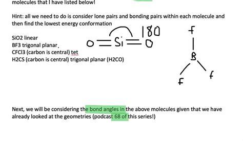 Pick The Correct Bond Angle Between The Two Indicated Solvedlib