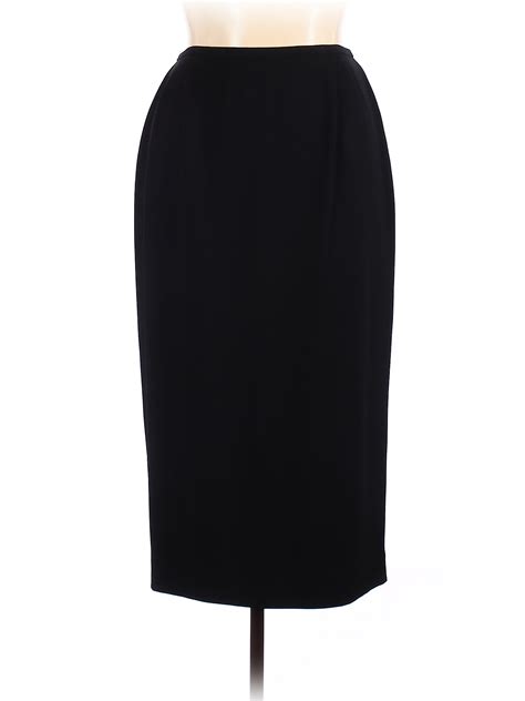 Jones New York Women Black Casual Skirt 14 Ebay