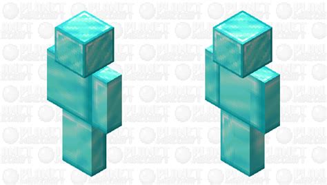 Diamond Block Skin Works Well As Camouflage Minecraft Skin