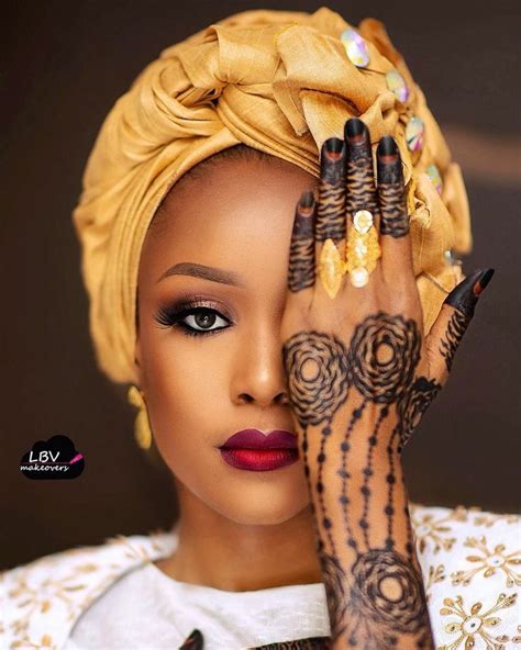 Northern Nigerian Brides Nigerian Bride Nigerian Wedding Makeup African Wedding Attire