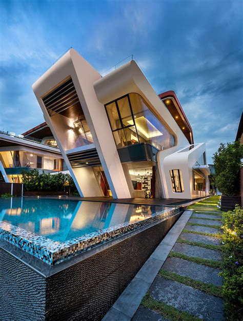 One Of A Kind Modern Residential Villa In Singapore