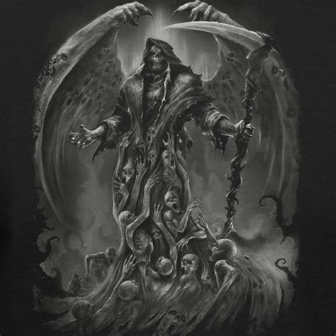 See more ideas about soul tattoo, body art, tattoos. Grim Reaper Soul Cloak Fashion T-shirt | Grim reaper art ...