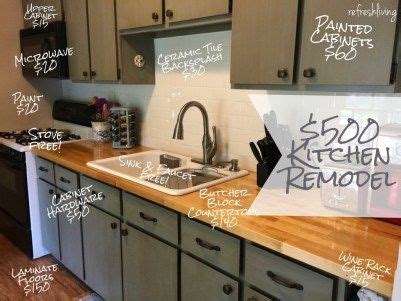 Rubber flooring can be laid all over the if the budget allows for it and the overall look of the flooring is not as important as the functionality, i. Updating a Kitchen on a Budget - 15 Awesome (& Cheap ...