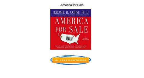 America For Sale Free Audiobooks Online