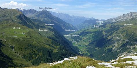 Der klausenpass, das ist kurvengenuss in romantischer landschaft. RAOnline Schweiz: Wandern - Region Urnerland ...