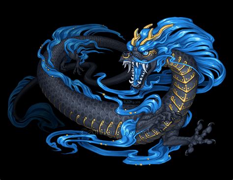 Kyu Azure Dragon By Katiehofgard On Deviantart