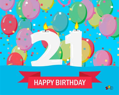 21st Birthday Birthday Send Free Ecards From