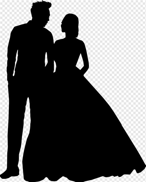 Couple Wedding Silhouette Couple Silhouette Man And Woman Love