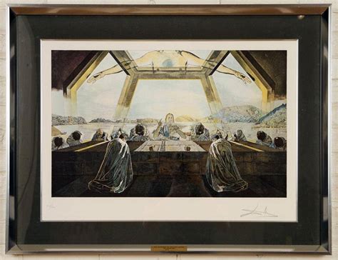 Salvador Dali Sacrament Of The Last Supper