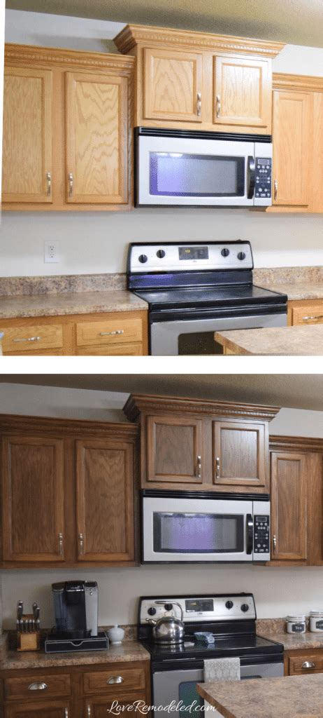How To Make Oak Cabinets Look Updated
