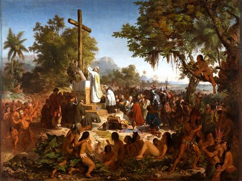 A Primeira Missa No Brasil De Victor Meirelles