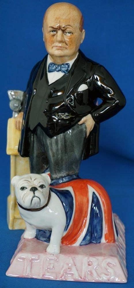 Kevin Francis Political Churchill And Bulldog Toby Character Jug