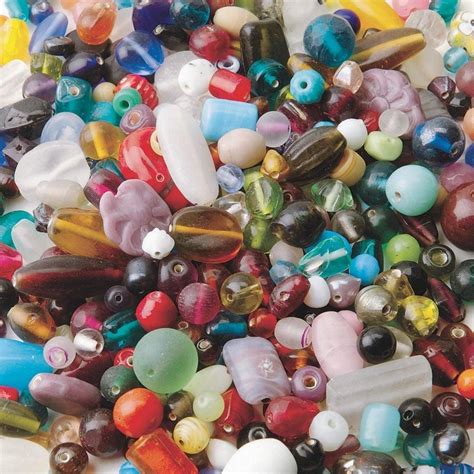 Glass Beads Bulk Beads Assorted Beads Assorted Glass Beads 1 Etsy
