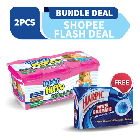 Thirsty hippo dehumidifier moisture absorber 600ml x3 (value pack). Thirsty Hippo Dehumidifier Moisture Absorber (600mlx3 ...