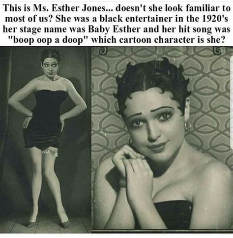 Ms Esther Jones As Betty Boop Betty Boop Black Betty Boop
