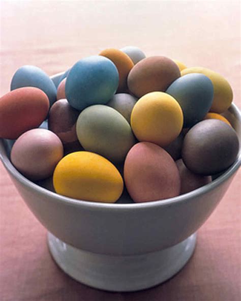 Dyeing Eggs Naturally Martha Stewart