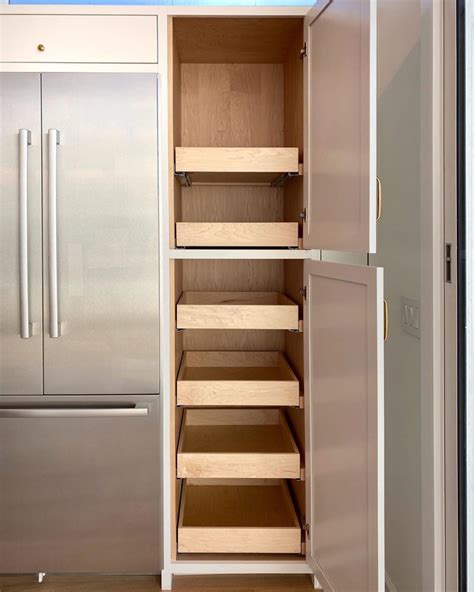 Outstanding kitchen pantry cabinet 30 wide that will blow your mind. Gaos Cabinets Inc on Instagram: "24" wide pantry with ...