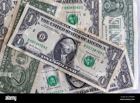 United States Of America One Dollar Bill Or 1usd Stock Photo Alamy