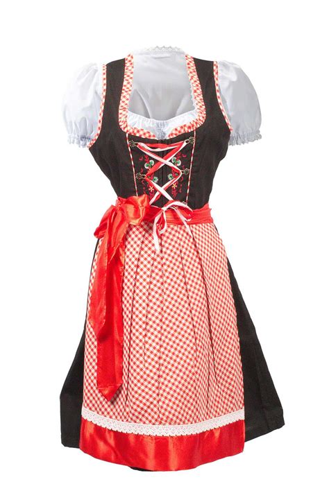 german dirndl dress amara black red lederhosen store