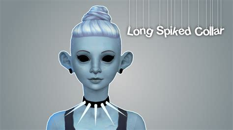 Pastel Sims ♥ Long Spiked Collar Disabled Love 4 Cc Finds