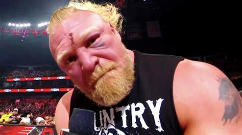 Brock Lesnar Makes Surprise Return To Wwe Raw