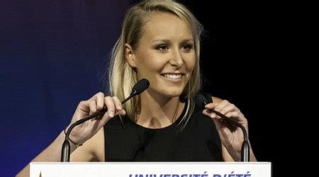 « on ne peut pas mettre la société sous cloche. Marion Maréchal Height, Weight, Age, Body Statistics ...