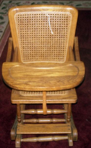 This chair may have the following characteristics, many of which where used in different types of american rocking. Antique High Chair/Rocker antique appraisal | InstAppraisal