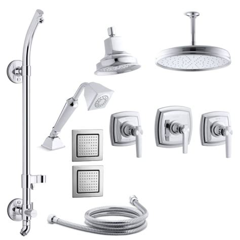 Transform your shower into a euphoric experience by outfitting your bathroom with the kohler digital shower interface. Kohler K-MARGAUX-MS18HR-4E | Shower systems, Shower heads ...