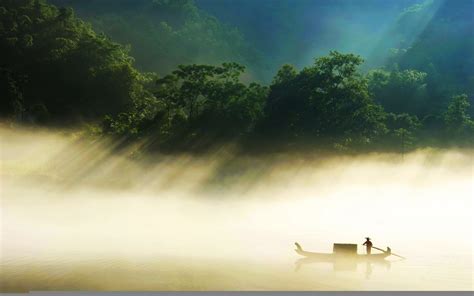 Wallpaper Sunlight Landscape Sea China Water Nature Reflection