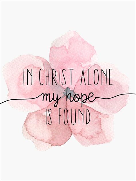 christian quote watercolor flower sticker for sale by walk by faith redbubble