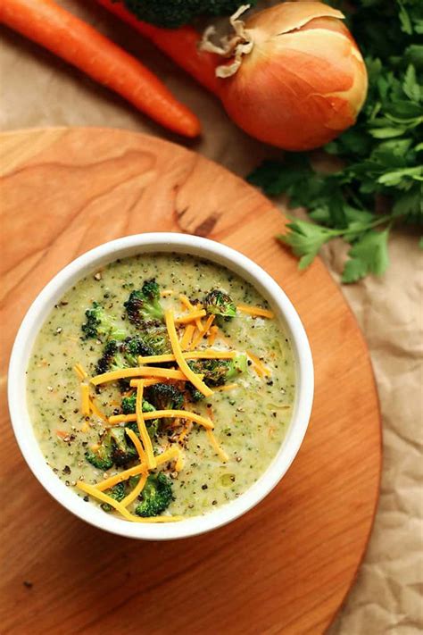 Creamy Vegan Broccoli Soup Vegan Cream Of Broccoli Soup I Love Vegan