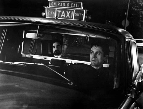 Martin Scorsese And Robert De Niro In Taxi Driver 1976 Martin