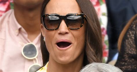 Pippa Middleton Came Dangerously Close To A Wardrobe Malfunction And It