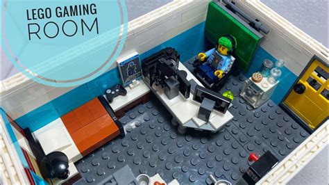 Lego Gaming Room Moc Youtube