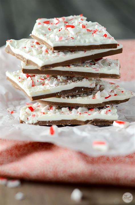 Easy Candy Cane Bark Recipe With Milk And White Chocolate Lce