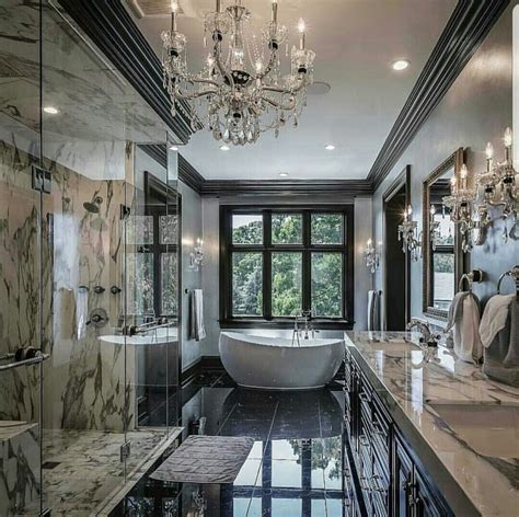 Luxury Mansion Master Bathroom Designs