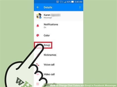 You can, obviously, transform your complexion anytime in the setups or do a lengthy continue any type of emoji to toggle the complexion. How to Change Chat Colors and Emoji in Facebook Messenger ...