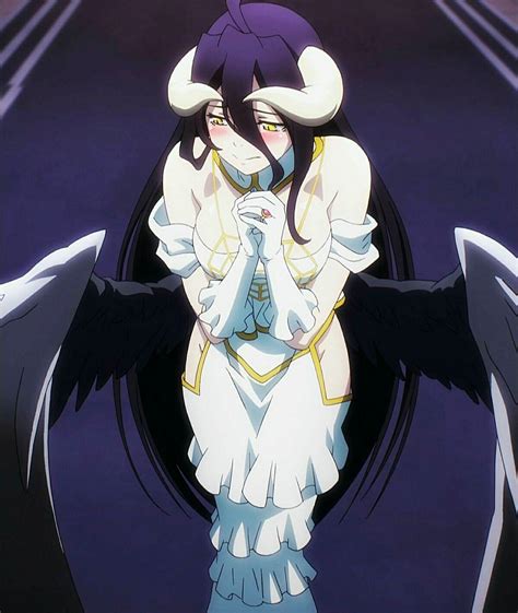 Overlord Albedo Demon King Anime Albedo Anime