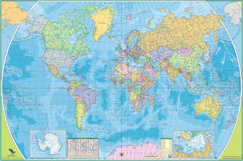 Mapamundi 100 Mapas Del Mundo Para Imprimir Y Descargar Gratis 4 Mapas