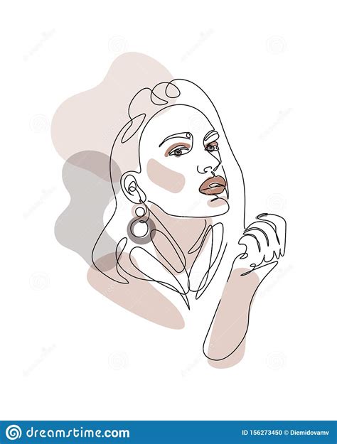 Download 33,566 woman face line art stock illustrations, vectors & clipart for free or amazingly low rates! Disegno Di Linea Continuo Di Una Ragazza Su Sfondo Bianco ...