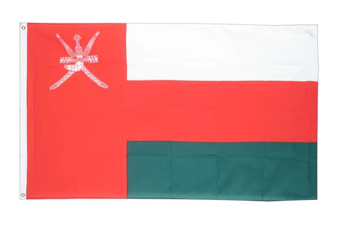 Oman 3x5 Ft Flag 90x150 Cm Royal Flags