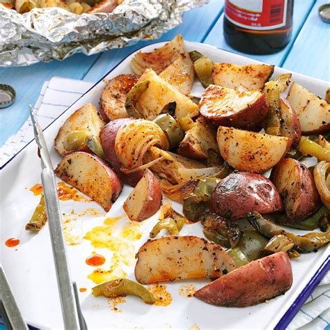 Maybe you would like to learn more about one of these? Grilled Potatoes & Peppers Recipe | Taste of Home