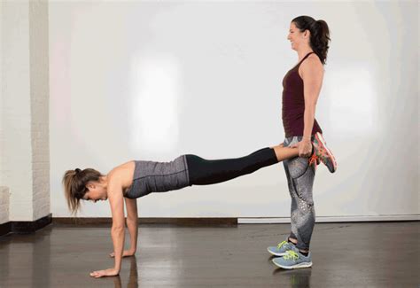 29 Full Body Partner Exercises Partner Workout Fit Couples Partner Yoga