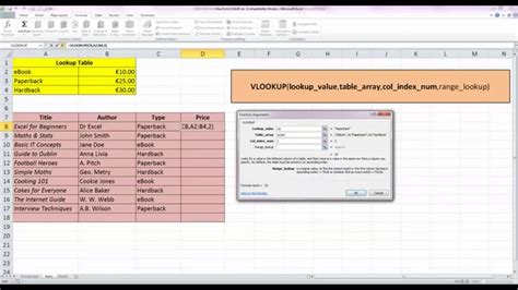 In the first column (column a), you have the name of employees. How To... Use the VLOOKUP Function in Excel 2010 - YouTube