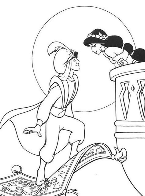 Maybe you would like to learn more about one of these? 14 coloring pictures aladdin - Print Color Craft