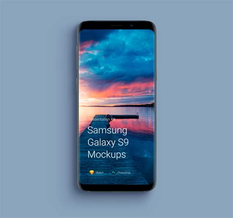 Samsung Galaxy S9 Free Phone Mockup