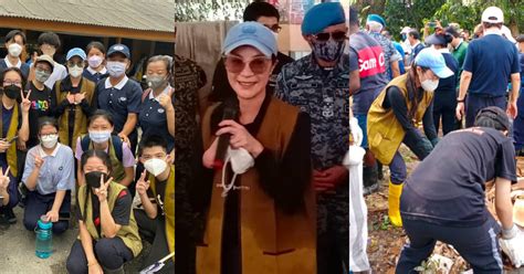 Ramai Teruja Lihat Michelle Yeoh Bantu Mangsa Banjir Di Taman Sri Muda