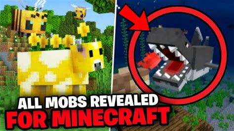 All Mobs Revealed For Minecraft 1080p Hd Youtube